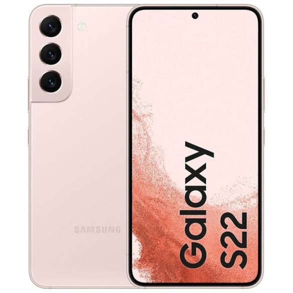 Samsung Galaxy S22 S901 5G Dual 8GB 128GB - Rózsaarany