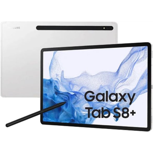 Samsung Galaxy Tab S8+ X806 12.4 5G 128GB - Ezüst